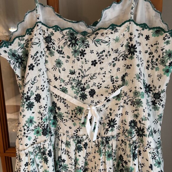 Anthropologie Sleeveless Drop-Waist Midi Dress SZ: XL - Picture 10 of 16